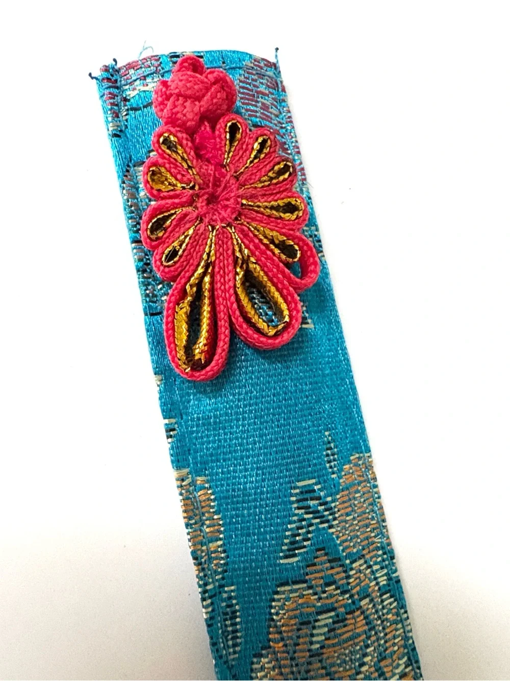 Reusable Beijing Opera Mask Stainless Steel Chopsticks & Brocade Travel Pouch